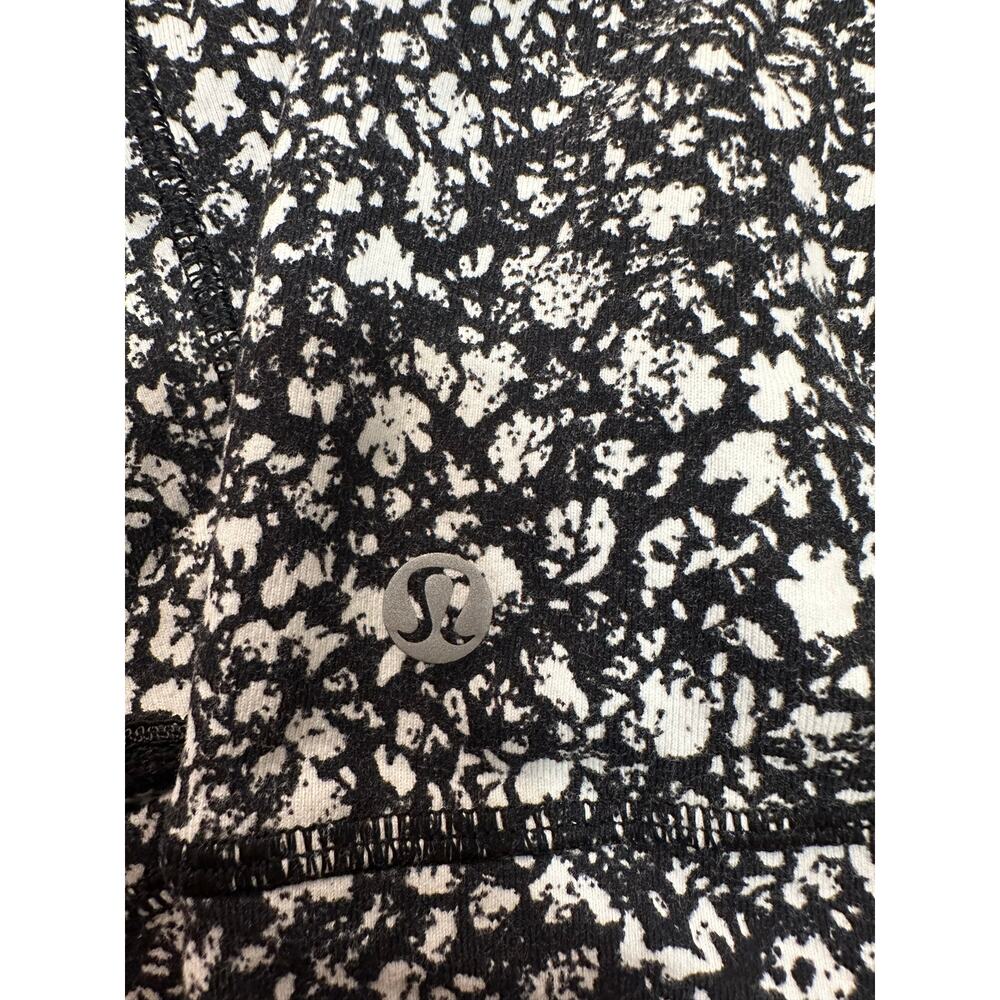 LULULEMON Women's Its Rulu Run Half-Zip Size 2 In Venture Floral Alpine White - Picture 4 of 12